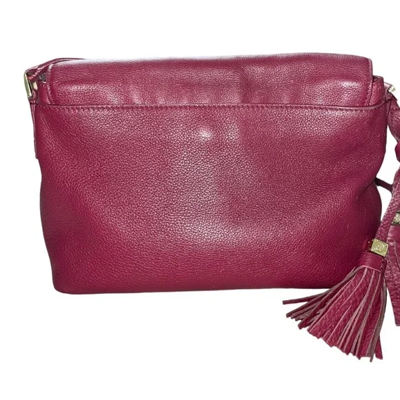 Tory Burch burgundy crossbody - Picture 4 of 15